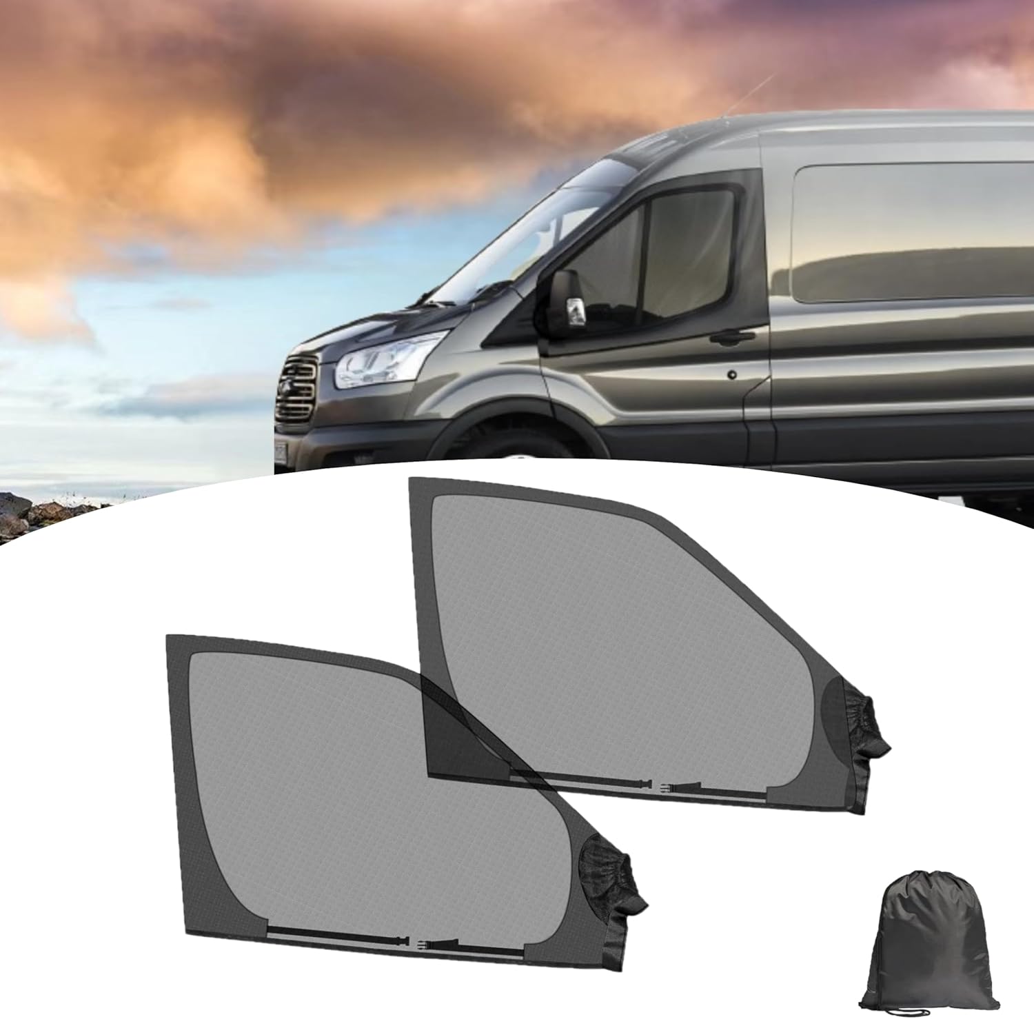 Car Accessories Gifts - 2 Stuks Universele Camper Raam Bug