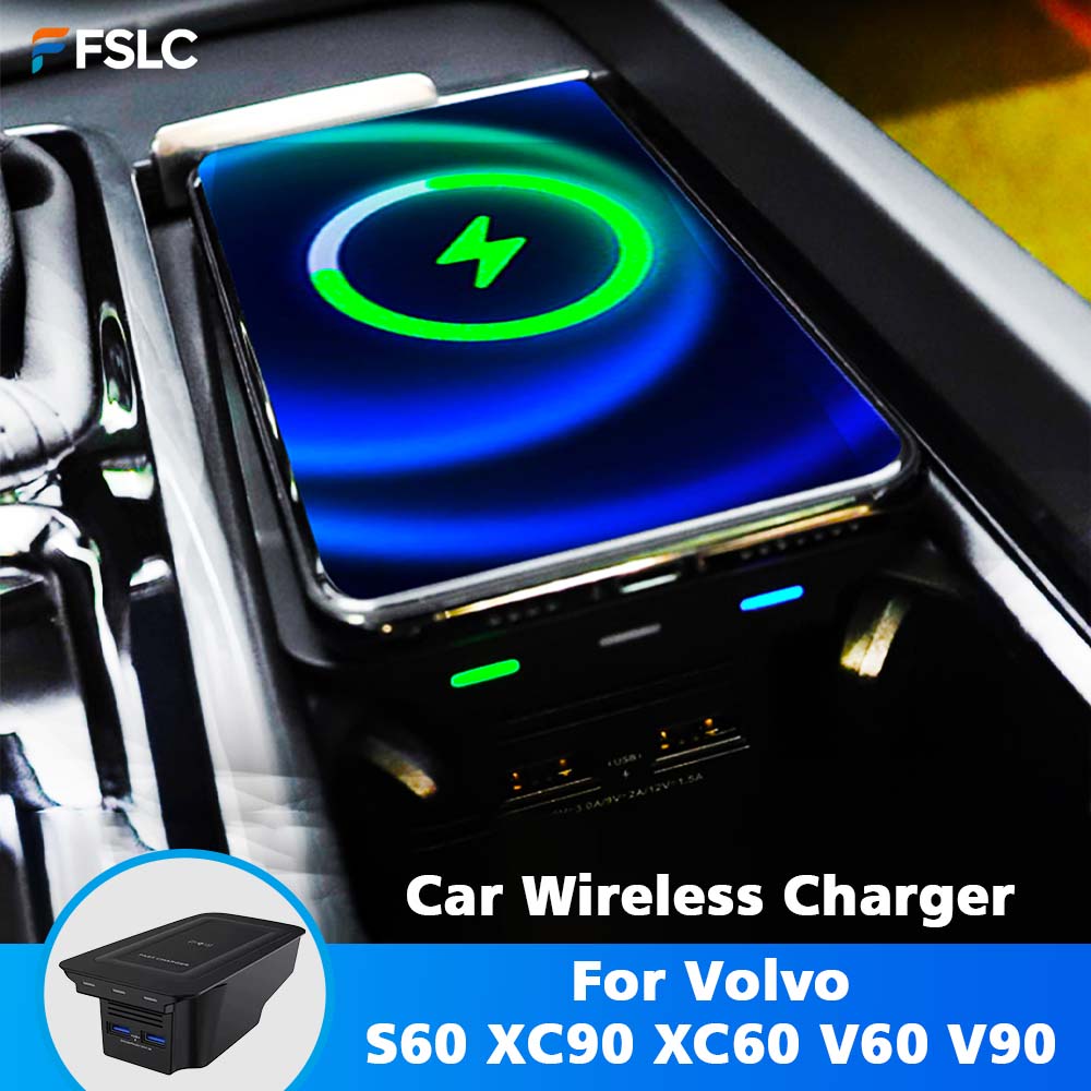 Volvo Car Accessories Xc90 - ⭐ Echt ⭐ Auto Draadloze Oplader