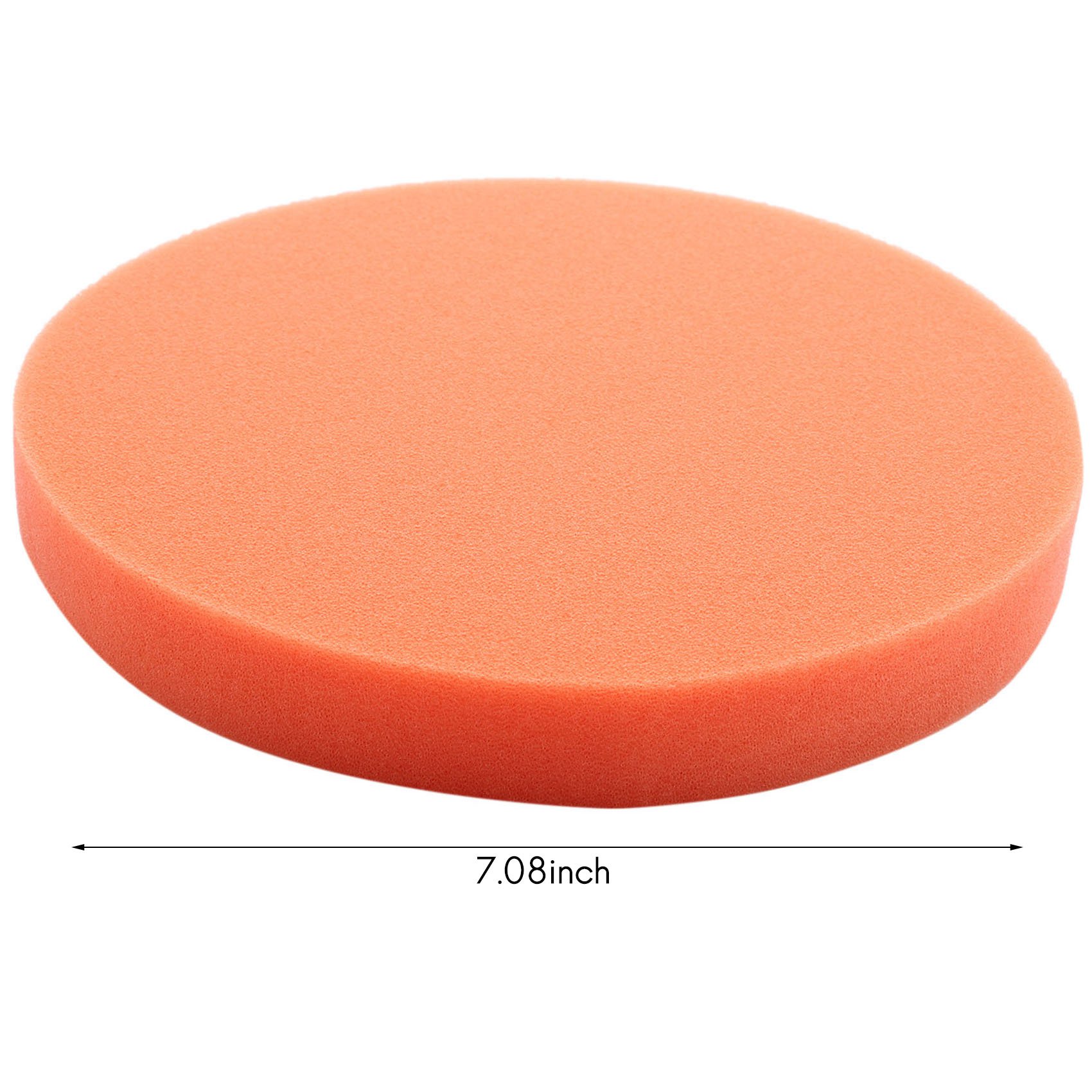 Car Wax Polishing Pad - A06K 10Pc 180Mm 7 inch Platte