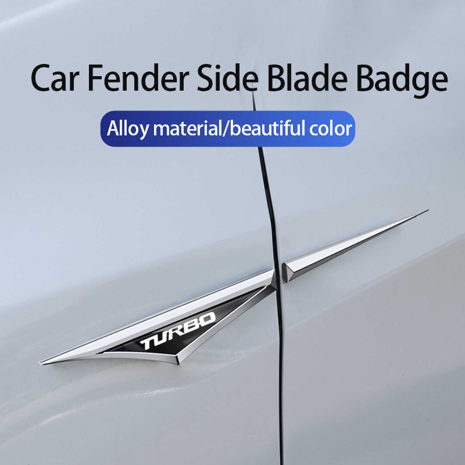 Car Accessories Unique - Nieuwe Mode Turbo Logo Auto Metalen