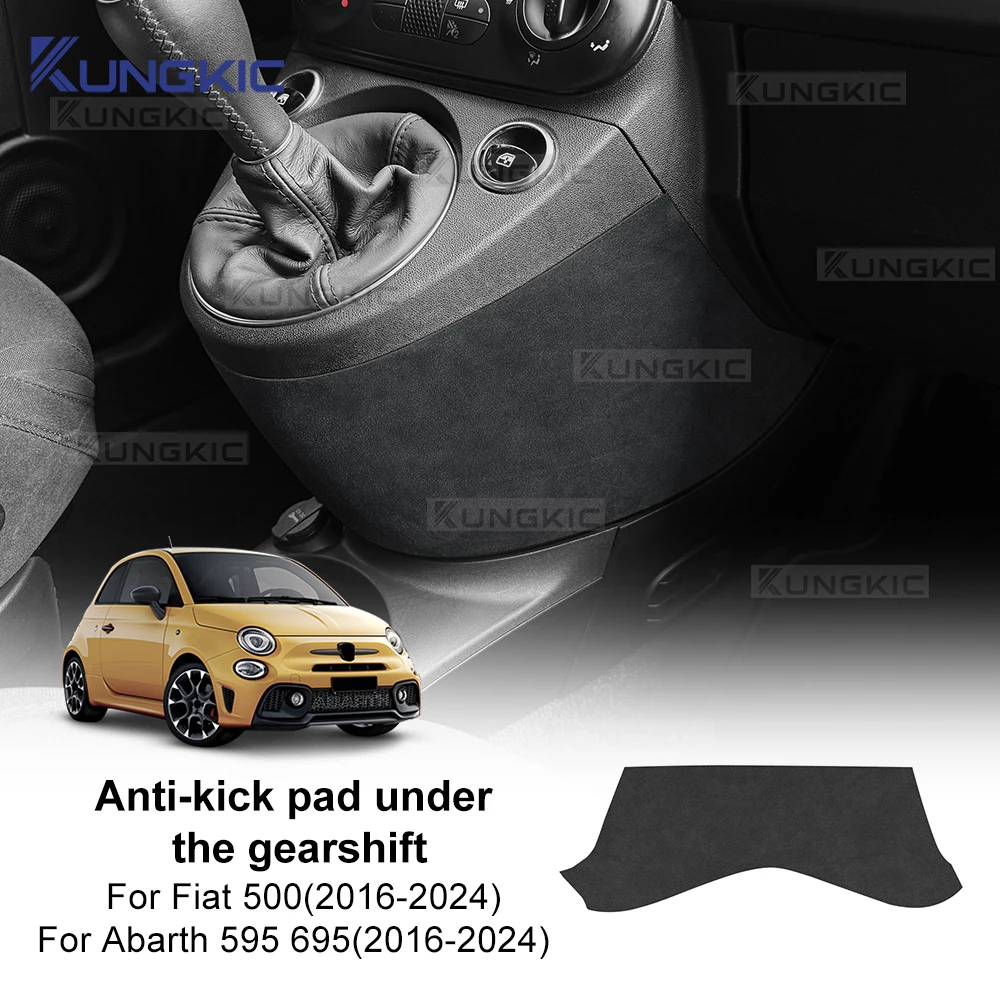 Car Accessories Low Price - Top Suede Sticker Voor Fiat 500