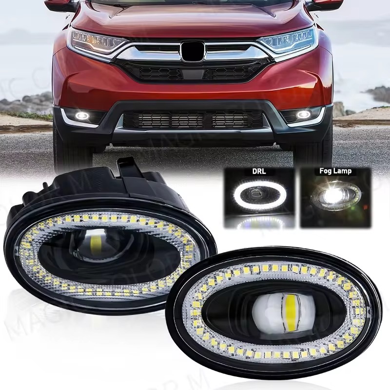 Car Accessories Honda Crv - Auto LED DRL mistlampen voor Honda