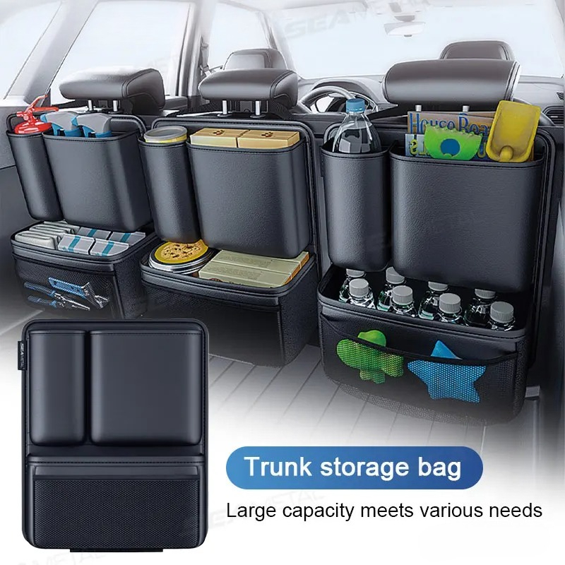 Car Trunk Organizer - Hangende tas voor de autostoel, opbergzak