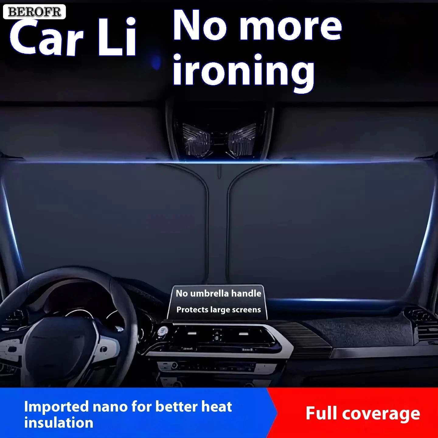 Auto Voorruit Zonnescherm Afde - Car Accessories Yate recensie en prijs