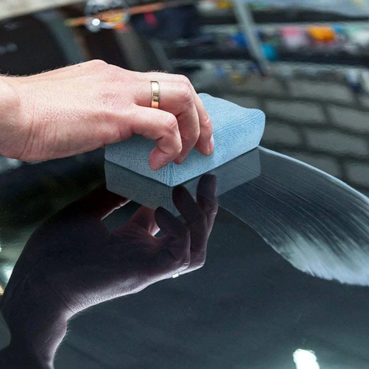 8 stuks microvezel pads voor h - Car Wax Polishing Pad recensie en prijs