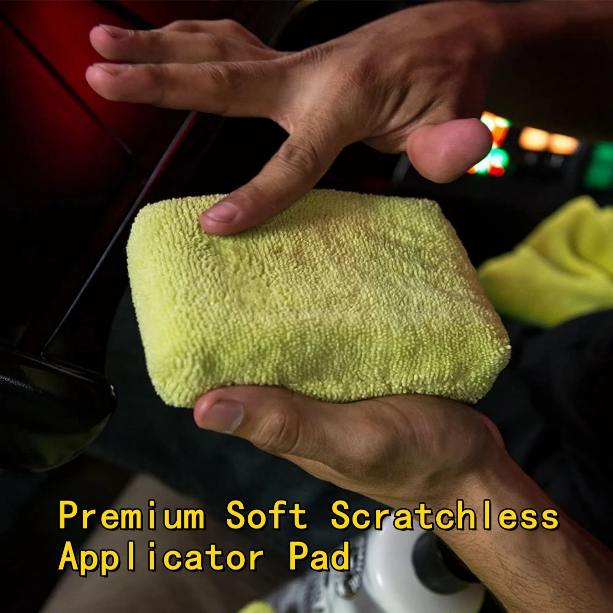 8 stuks microvezel pads voor h - Car Wax Polishing Pad recensie en prijs