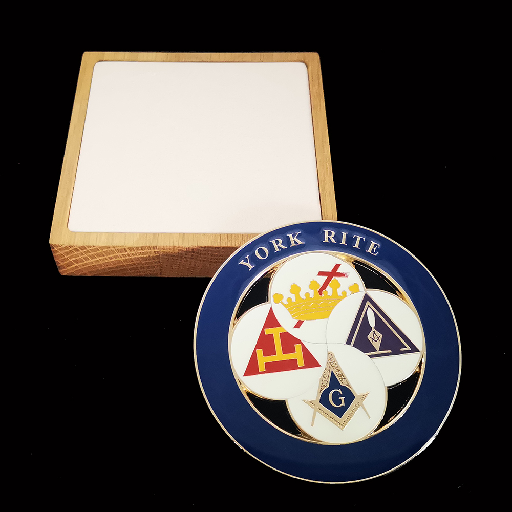 Vrijmetselaars Auto Embleem Ba - Car Accessories York recensie en prijs