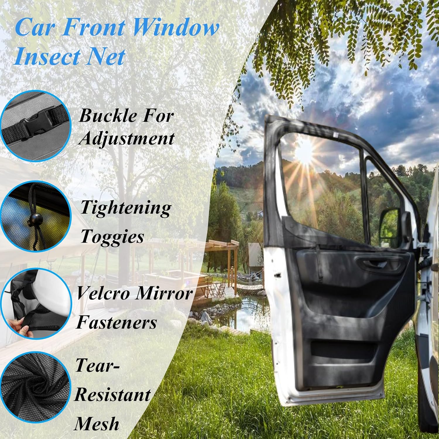 2 Stuks Universele Camper Raam - Car Accessories Gifts recensie en prijs