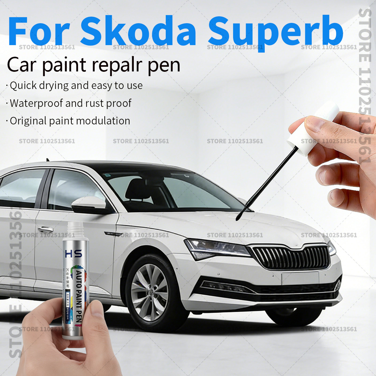 Autolakreparatiepen voor Skoda - Car Scratch Remover Pen recensie en prijs