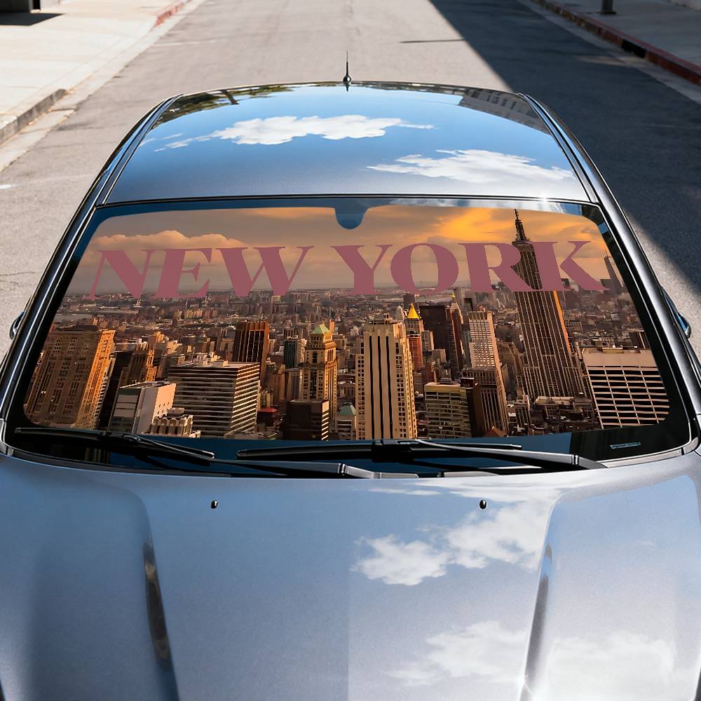 New York Aesthetic Art Car Sun - Car Accessories York recensie en prijs