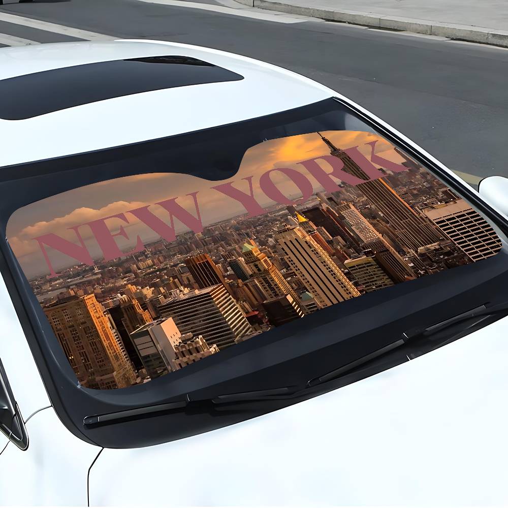 New York Aesthetic Art Car Sun - Car Accessories York recensie en prijs