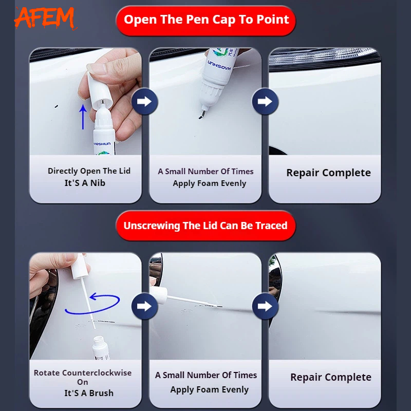 Vervangingspen voor lakreparat - Car Scratch Remover Pen recensie en prijs