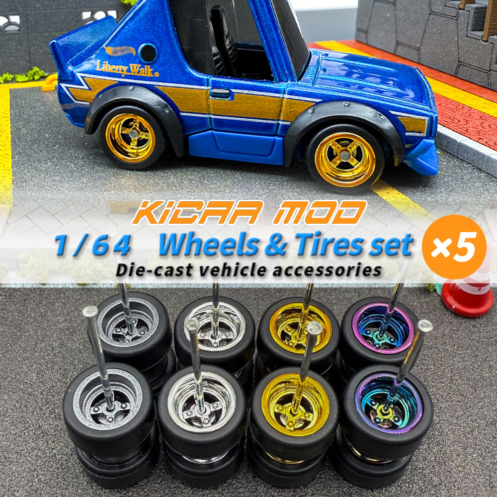 1/64 Model Afneembare Wielen R - Car Accessories Company recensie en prijs