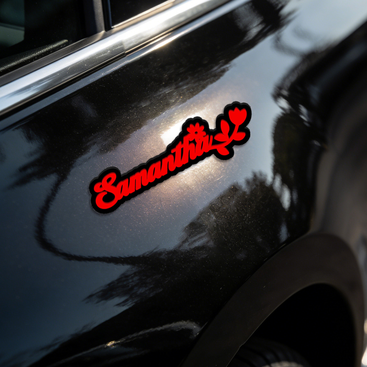 Autosticker in bloemenstijl, w - Car Accessories Gifts recensie en prijs