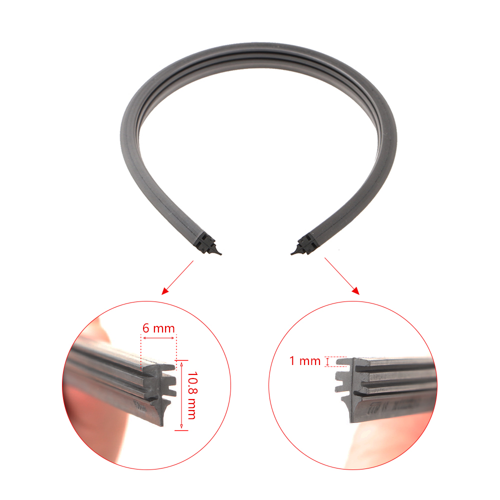 Ruitenwisser Rubber Strip 19 