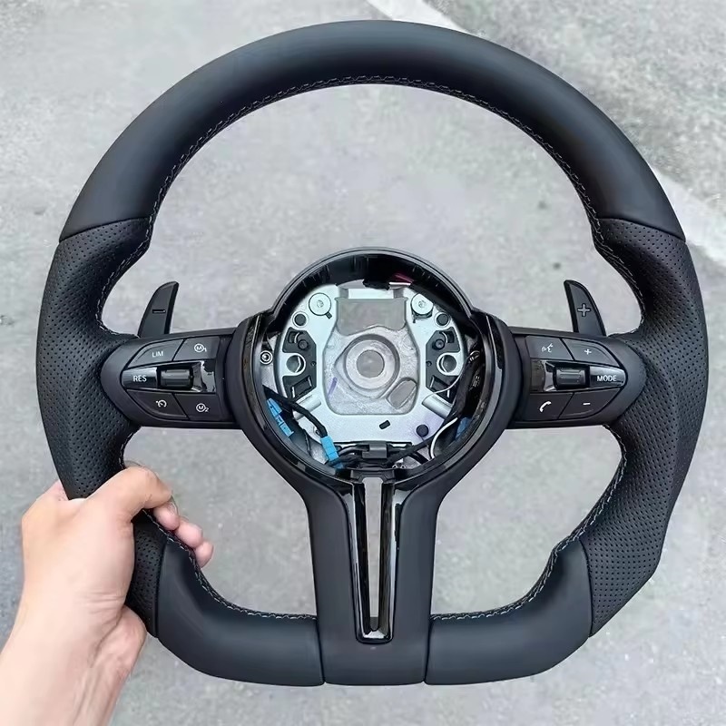 Lederen stuurwiel voor BMW F10 - Car Accessories App recensie en prijs