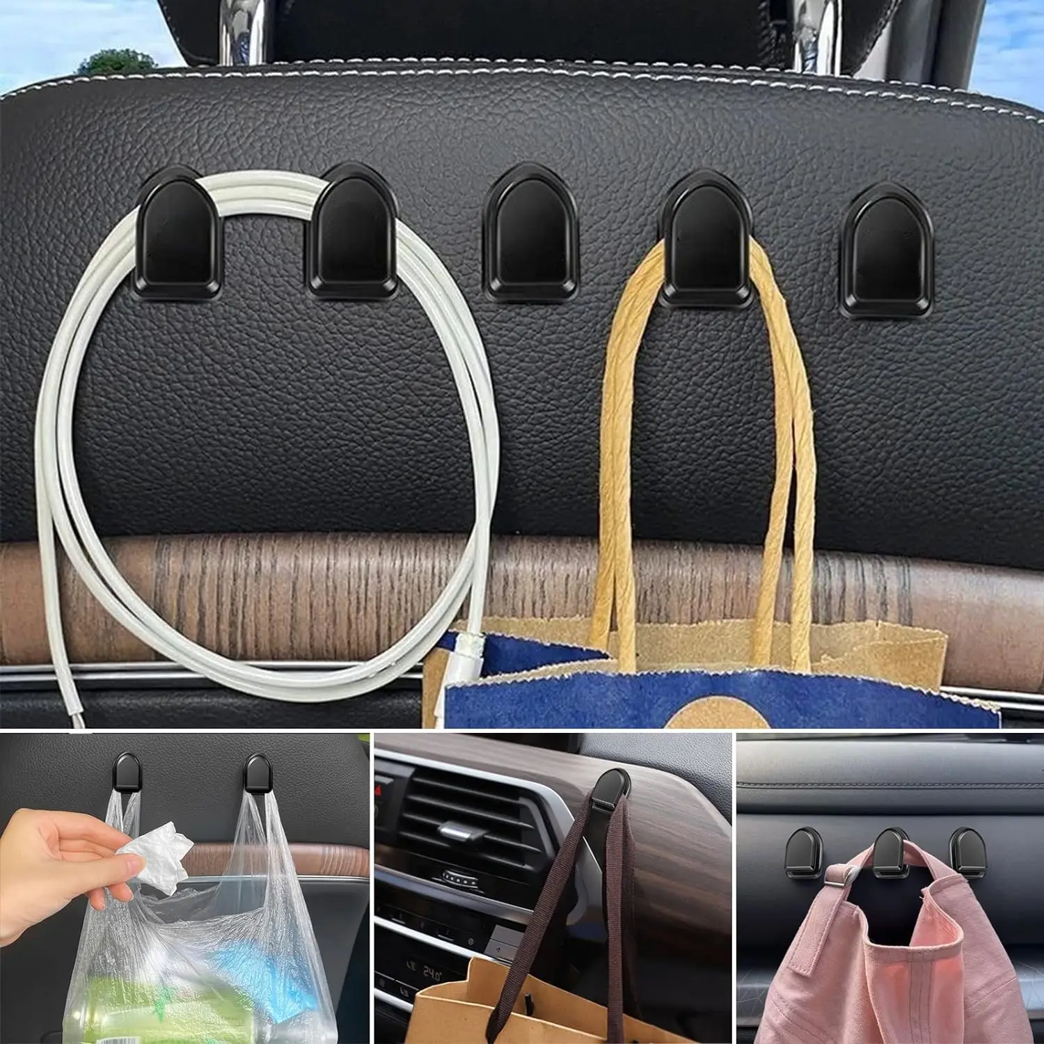 Mini-autohaken voor interieuro - Car Accessories Gifts recensie en prijs